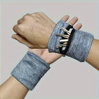 1pc Black Storage Bag for Neutral Wrist Supports Suitable for Fitness Running,Featuring a Zipper,Sweat-Absorbing Wrist Support ﻿
