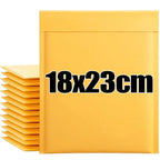 Kraft Paper Bubble Envelopes Bags Waterproof Storage Mailers Padded Shipping Envelope With Bubble Mailing Bag Gifts Packaging