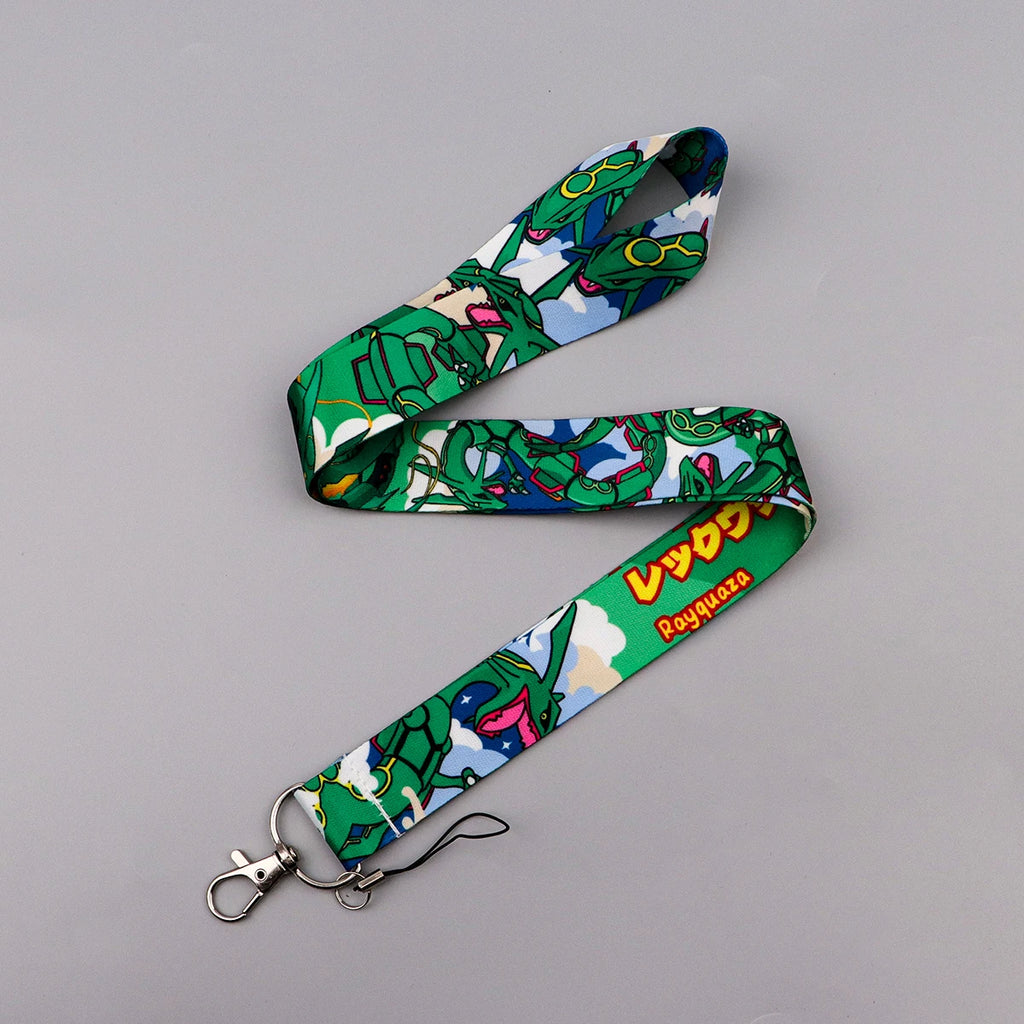Japanese Anime Monsters Neck Strap Lanyard for Keys Keychain Badge Holder ID Credit Card Pass Mobile Phone Charm Accessories