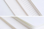 A5 A6 80Sheet Paper Refill Agenda Planners Diary Grid Line  Binder Sheets Six Hole envelope zip pouch Office School Stationery