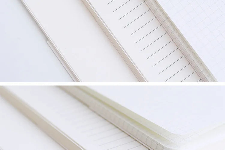 A5 A6 80Sheet Paper Refill Agenda Planners Diary Grid Line  Binder Sheets Six Hole envelope zip pouch Office School Stationery