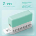 New 6 Holes Hole Puncher A4 A5 B5 Loose Leaf Paper Hole Punch Standard Hole Punch DIY Office Binding Tool Office School Supplies