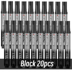 1/10/20pcs 2mm Red Blue Ink Black Permanent Marker Pens, Fine Tip, Waterproof, Quick Drying Drawing Pens Wood Stone Metal Glass