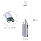 Household Mini Stainless Steel Electric Handheld Egg Beater Cappuccino Latte Coffee Foamer Hot Chocolate Drink Mixer