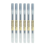 6/8Pcs/Set MUJIs Gel Pen Black/Red/Blue 0.38/0.5mm Ink Japan Color Pen Office School Ballpoint Pen Japanese Kawaii Stationery