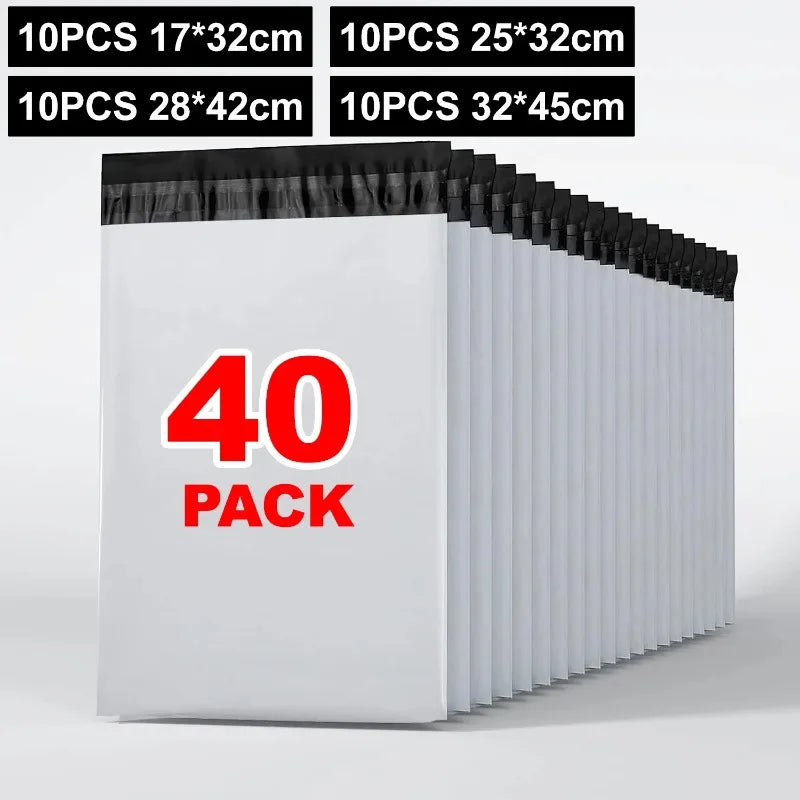 Self Seal Shipping Bags Portable Poly Mailer Strong Adhesive Packing Mailing Envelopes Bag Universal Waterproof Mailers Poly Bag