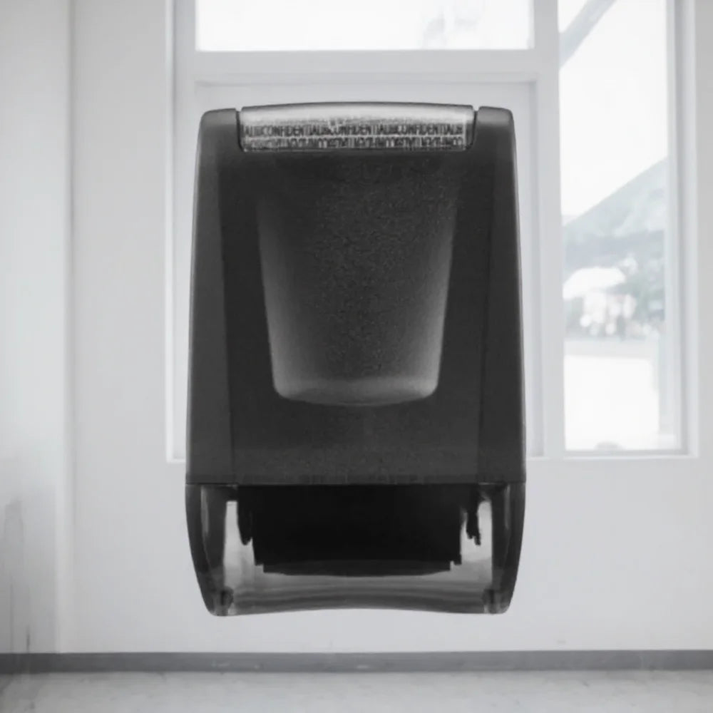 Roller Privacy Seal Anti-Leakage Confidentiality Stamp for Personal Information Face Sheet Courier Use
