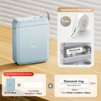 Niimbot D110 Mini Handheld Thermal Label Maker Wireless Sticker Machine Inkless Pocket with Label Sticker for Home Office