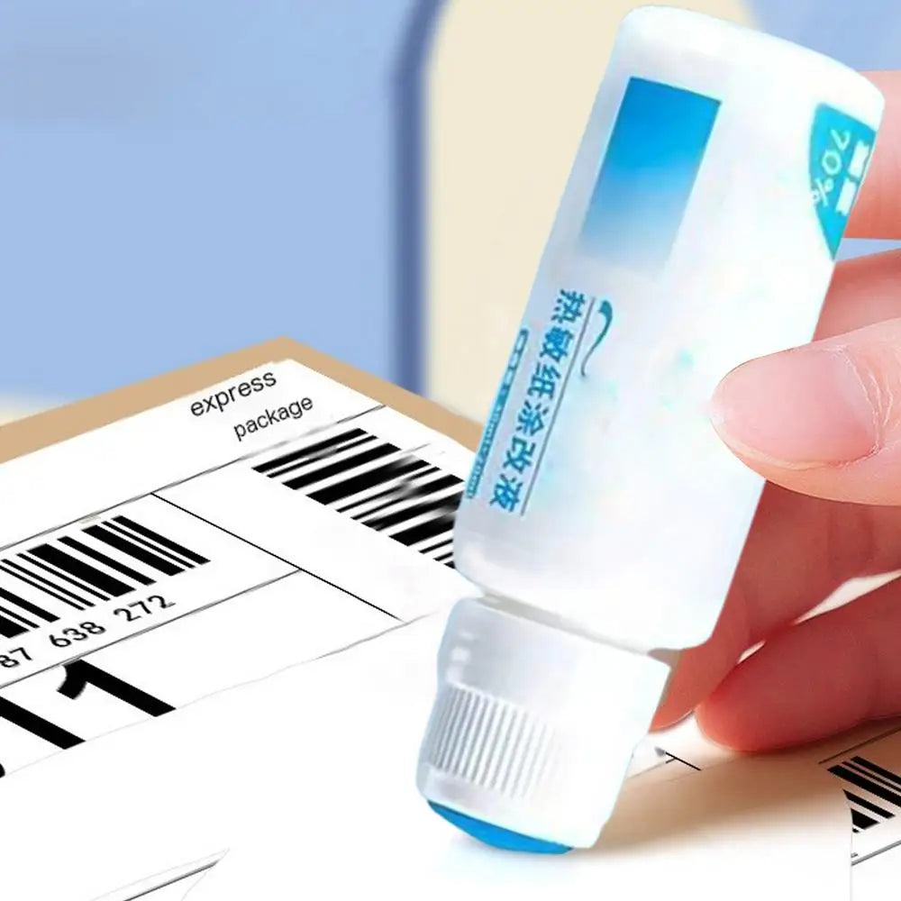 Privacy Protection Roller Privacy Protection Portable Thermal Paper Data Fluid Roller Stamper Correction Fluid Security Stamp