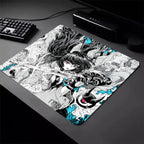 Anime Girls Mouse Pad 40X45 Large Square Computer Office Game Table Mats Rubber Anti-slip Mousepads 22x18 Small Decor Desk Pads