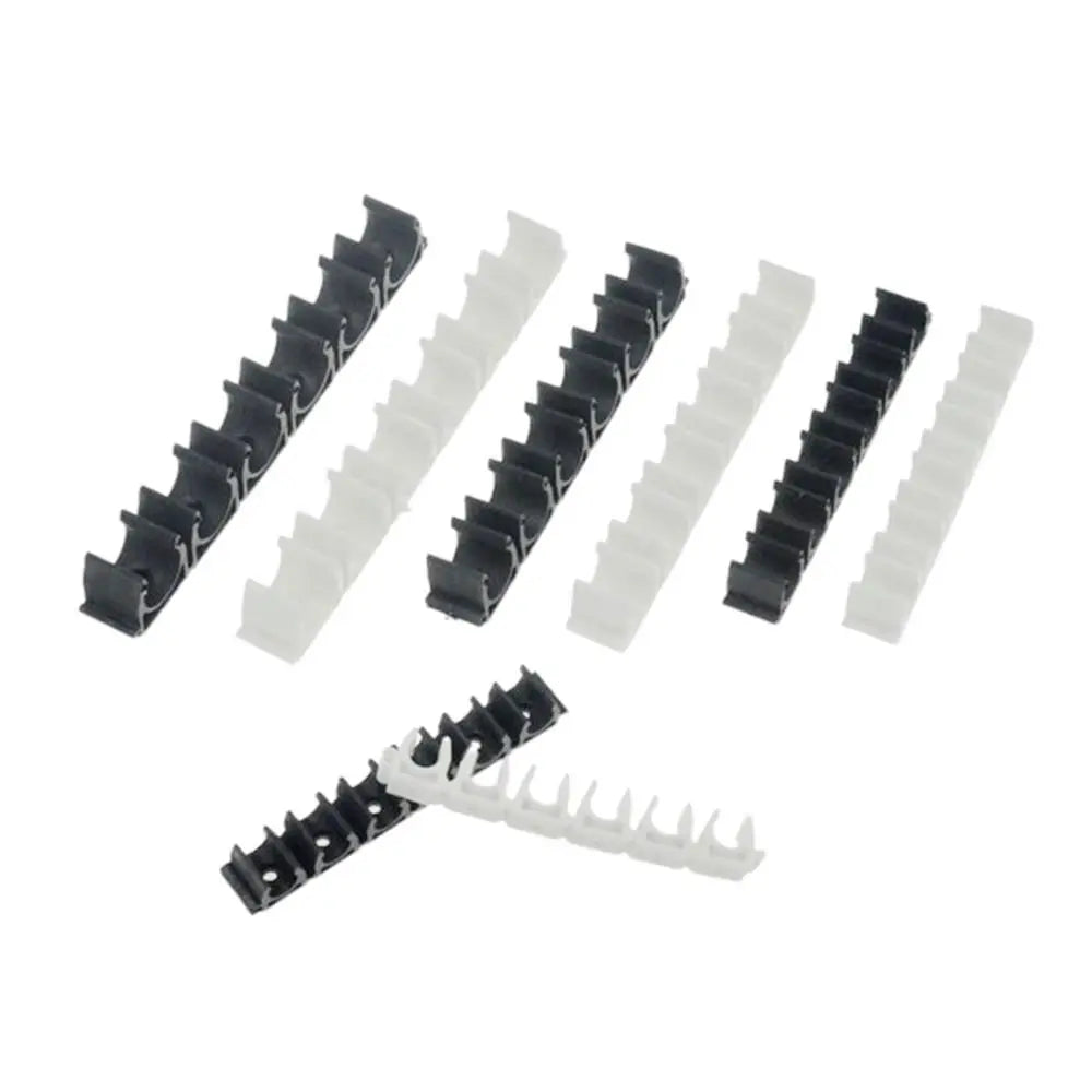 4/6/8/10/12mm Nylon Pneumatic Tube Air Hose Fixing Clamp 6 Way Water Pipe Holder Gas Compressor Tubing Diversion Flow Clip