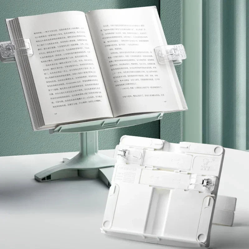 Adjustable Reading Bookshelf Lifting Landing Reading Stand Portable Book Holder Support Multifunctional Document Shelf For Home