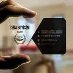 Custom PVC Business Cards Personalized Matte Plastic Cards Double-Sided Printing Durable & Waterproof Professional Branding