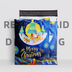 100PCS Poly Mailer Adhesive Envelope Shipping Bag DIY Garment T-shirt Dress Jacket Bra Christmas Toys Gift Packaging Pouches