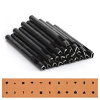 WUTA 5mm Flower Leather Belt Hole Puncher Leather Hollow Punching Tool DIY Craft for Leather Watch Band,Fabric,Plastic,Paper 1pc