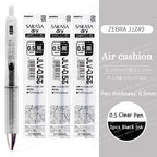 ZEBRA SARASA Dry airfitgrip Gel Pen 0.5/0.4mm Black Core Quick-Drying Smooth Writing Stylos boligrafo gel Stationery for school
