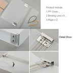 Travelers Notebook Journal Inset Refill Storage Book for Travelers Planner Inner Page Filler Papers PVC Cover Vintage Stationery