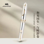 Jinhao 9019 Fountain Pen Transparent Color EF/F/M Nib Ink Student School Stationery Business Office Supplies Pens for Writing