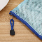 5PCS Stationery Storage Folder File Mesh Zipper Pouch A4/A5/A6 Document Bag Zip File Folders School Office Supplies