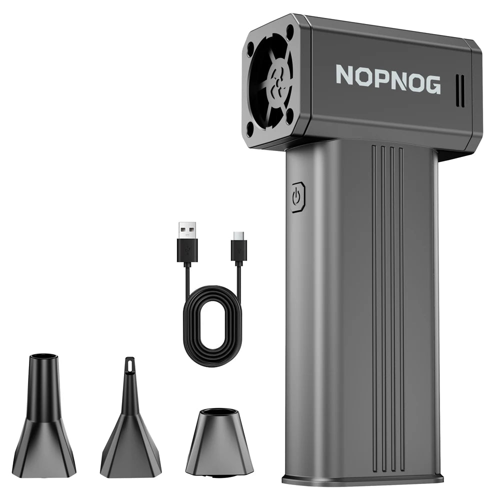 Car Snow Blow Electric Air Duster Type-C Charging Cleaning Blowing Tool 4 Gears Portable Turbo Blower Fan 110000rpm