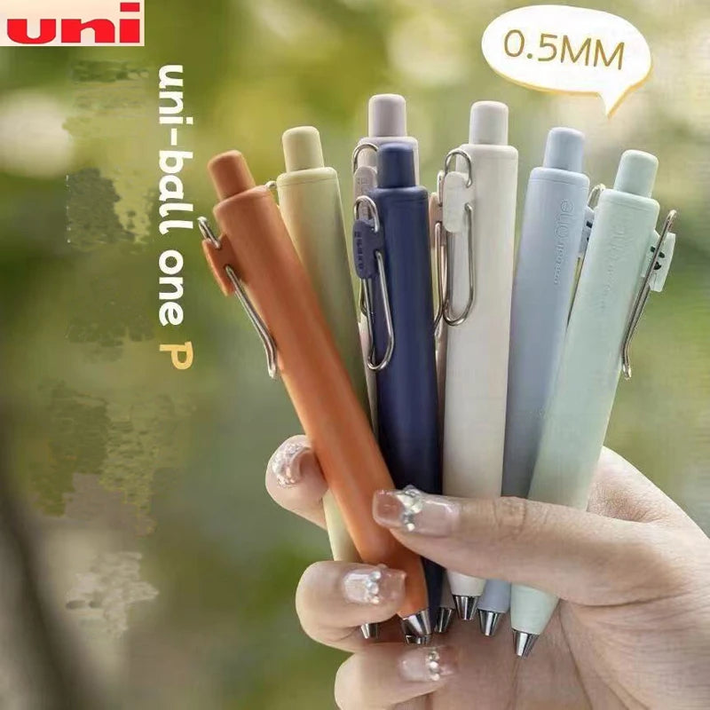 Uni Uniball One P 1pcs Gel Pen Japan Original New Stationery UMN-SP 0.5 Mini Pocket Pen Cute Portable Writing,Record Neutral Pen