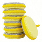 Heavy Duty Scrub Sponges, Double Sided Dish Washing Sponges, Absorbent Kitchen Cleaning Sponges For Pots, Pans, Stove Tops, Sinks, Ovens, Grill And Multi-Surface Household Stain Cleaning