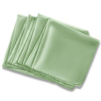 12PCS Wedding Red Satin Napkin 30x30cm Wholesale Soft Table Napkins for New Year Christmas Decoration Party Dinner Table Decor