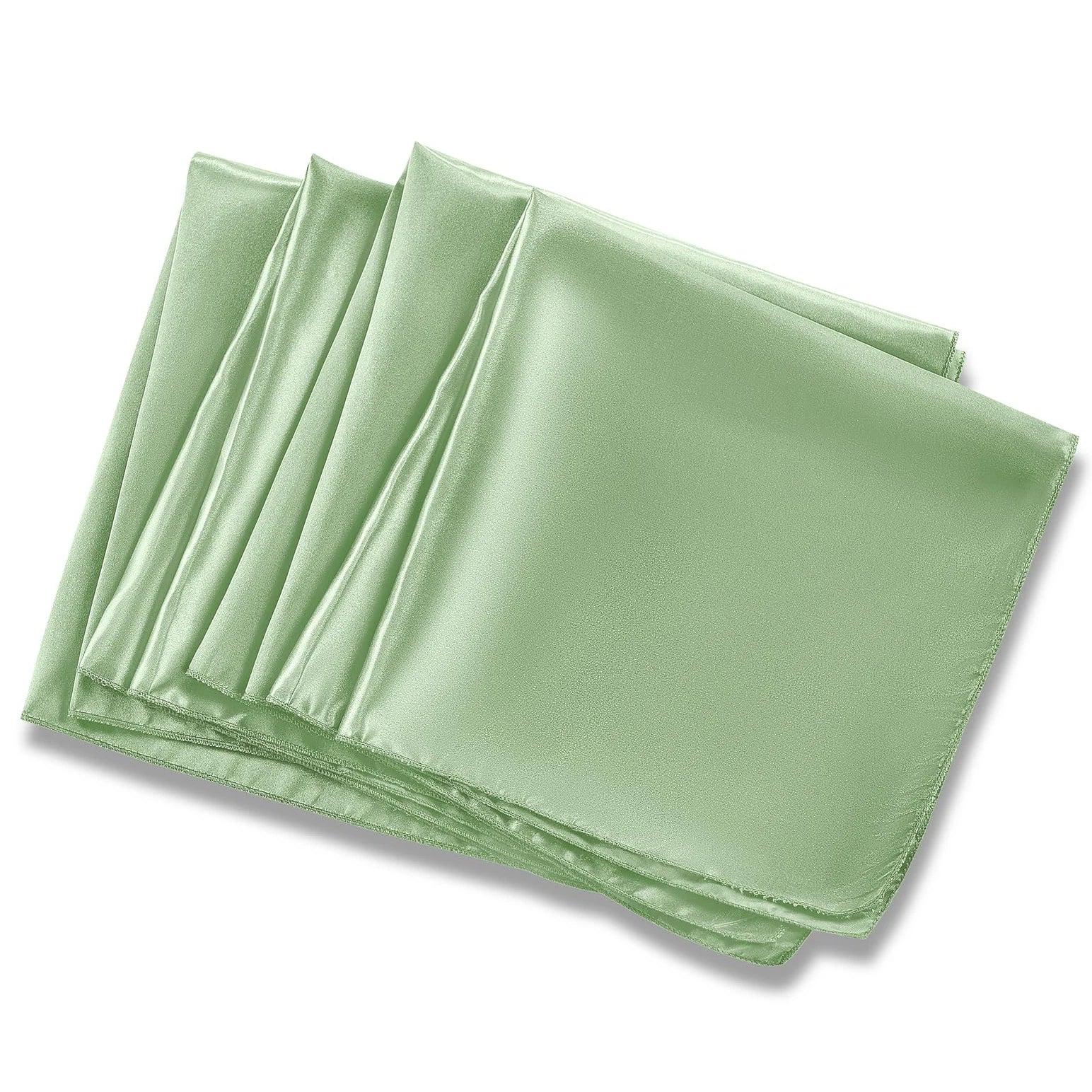 12PCS Wedding Red Satin Napkin 30x30cm Wholesale Soft Table Napkins for New Year Christmas Decoration Party Dinner Table Decor