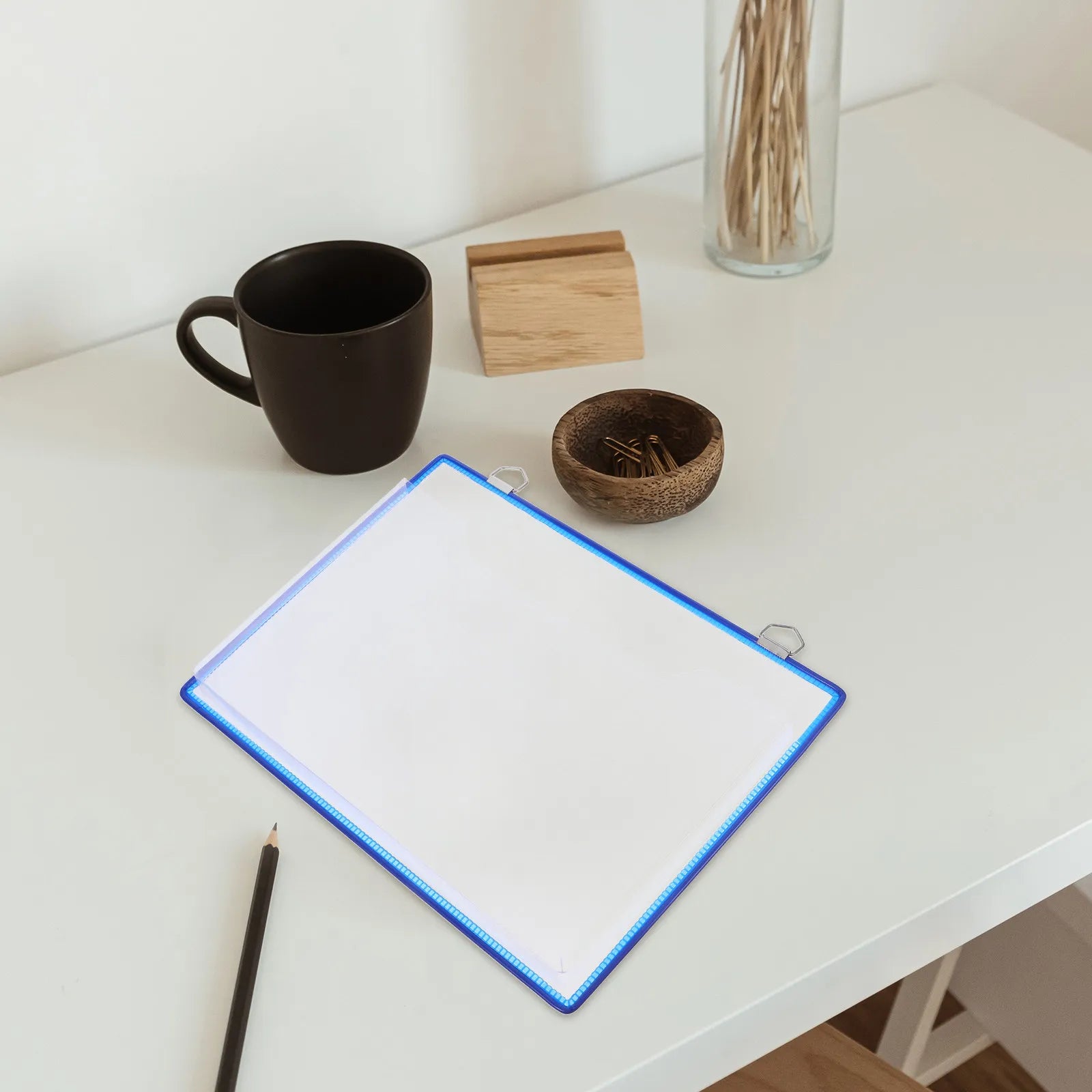 A4 Hanging File Folder Plastic Document Storage Bag Transparent Organizer Space Saving for Office Home Use File Storage Bag