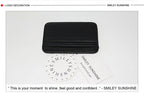 Genuine Leather Card Holder Slim Business Card ID Holder Credit Card Case Thin Small Wallet for Men Cardholder Sticker Black