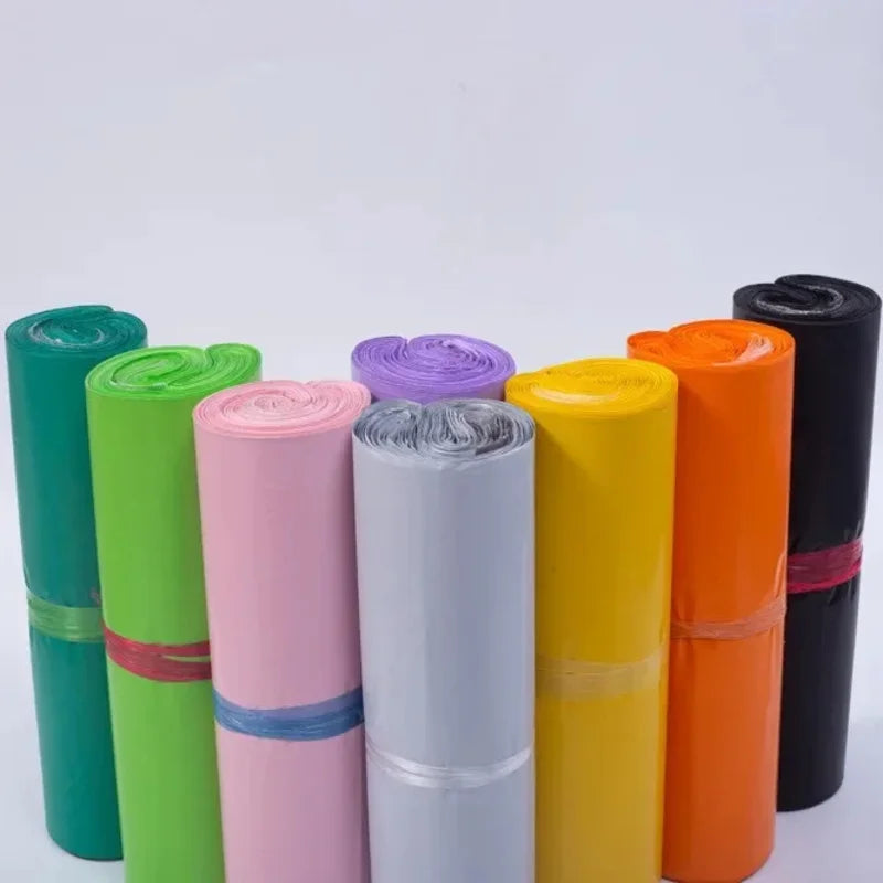 50Individual Self-Adhesive Shipping Bags PESealed Express Envelope Waterproof and Tear-Resistant E-commerce Shipping Packaging B