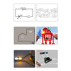 Conductive Paint Pen Easy to Use Circuit Repair Tools Fit for Circuit Experiment Luminous Card Circuits DIY Crafts