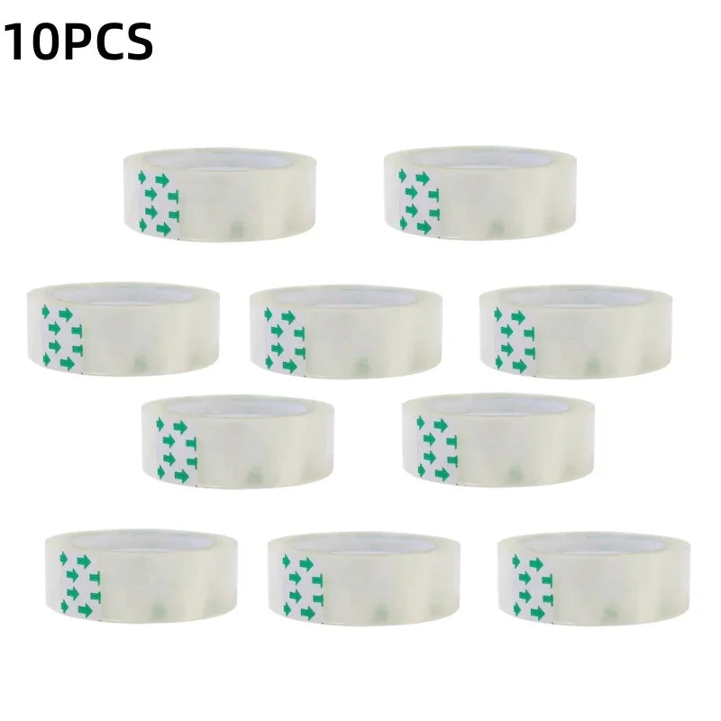 Clear Tape Multifuntion High-viscosity Adhesive Tape 20-5 Rolls Clear Tape Refill Roll for Gift Wrapping,Office, Home, School