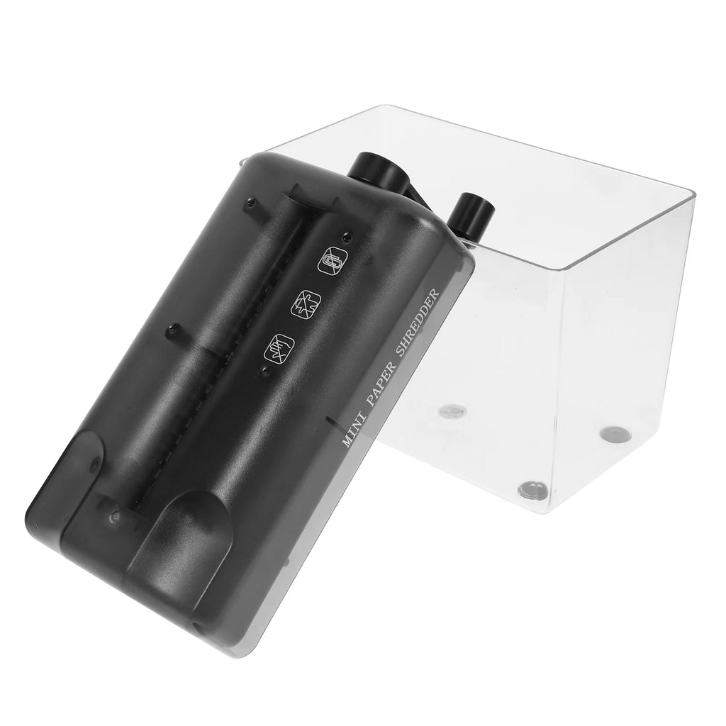 Manual Paper Shredder Portable Hand Crank Shredder for Bills Receipts Easy to Use Wear-Resistant Home Accessory