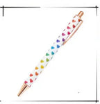 1 Piece Lytwtw's Ballpoint Pen Luxury Rhinestone Cute Wedding Rose Gold Metal Stationery School Office Supply High Quality Pens