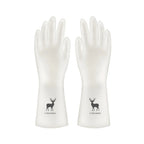 Durable Waterproof Housework Latex Cleaning Gloves for Kitchen Laundry Dishwashing, Wear Resistant Rubber