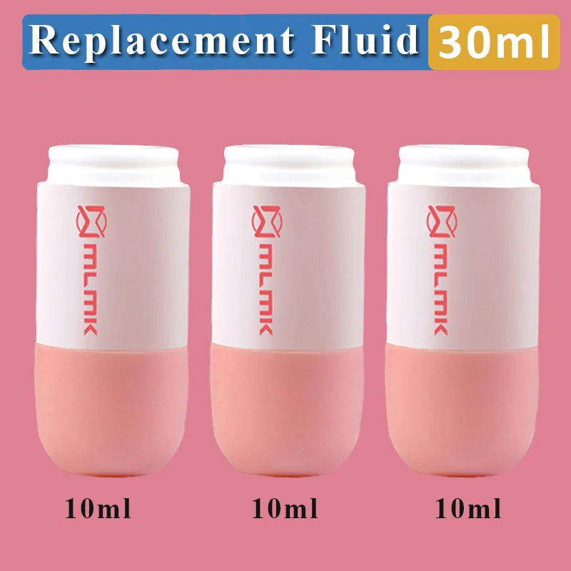 2 in 1 Thermal Paper Correction Fluid with Unboxing Knife Durable Home Anti Peep Identity Protection Fluid Eraser Stamp