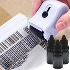 30ml Black Ink Refills Parcel Privacy Information Eliminators Anti-theft ID Security Stamp Messy Code Confidential Seal Supplies