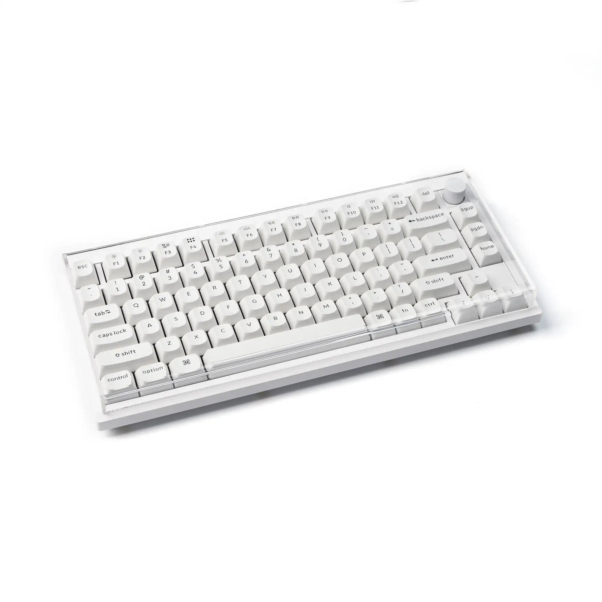Acrylic Mechanical Keyboard Dust Cover for Keychron Custom Keyboard Waterproof Prevent Pet Treading