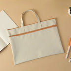 A4 File Bag Portable Zipper Oxford Cloth Waterproof 8k Sketch Drawing Art Storage Bag Canvas Bag School Office Filing Products