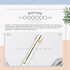 10 Pieces of Ballpoint Pens DIY Empty Pen Barrels for Handmade Quicksand Pens, Floating Flower Pens, Business Event Signature Pens, and Souvenirs