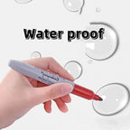 60pcs Fine Point Permanent Markers Pens, Perfect for Classroom, Office, Durable and Long-Lasting. No Suitable for Whiteboard