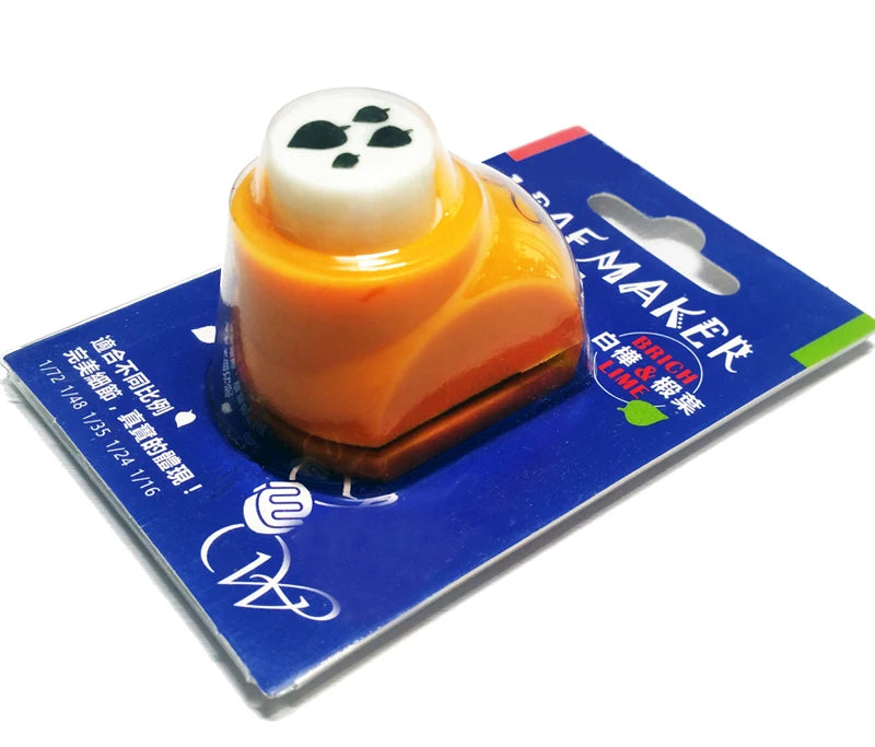 4 in 1 Model Scene Leaves Punch Leaf Model Puncher Sand Table Accessories Scenario Models Mini Hole Puncher Scrapbooking Tools