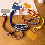 Cute Mobile Phone Lanyard Hanging Decoration Can Be Carried Twist Rope Anti-loss Pendant Fashion Strong Wrist Short Straps Band