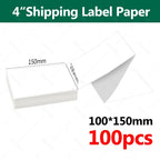 4x6 Thermal Labels for Shipping Label Printer 100pcs 500PCS White Mailing Labels 4x6 Direct Thermal Labels Fanfold BPA Free