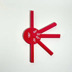 2/5Pcs Portable Geometric Angle Ruler Measuring Multifunctional Geometric Angle Teaching Auxiliary Props Tools