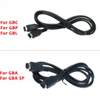 1.2m 2 Player Connect Cable for GBA-Compatible with GameBoy Advance/GBA SP/GBC/GBP/GBL, Online Link Cable, Flexible &Tangle-Free