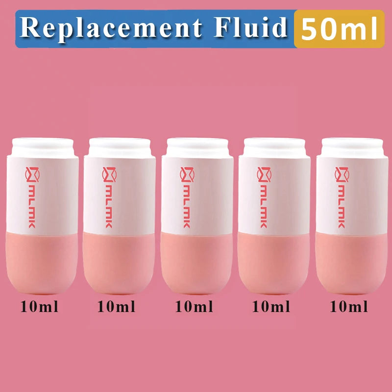 2 in 1 Thermal Paper Correction Fluid with Unboxing Knife Durable Home Anti Peep Identity Protection Fluid Eraser Stamp