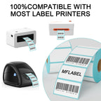 700Pcs 60x40mm Triple-Proof Thermal Labels Permanent Adhesive Stickers for Barcode Shipping Inventory Bottle Container Office