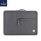WIWU New Portable Laptop Sleeve 13 14 Double Layer Laptop Bag for MacBook Air 15 Air 13 2025 Case Waterproof Bag for Laptop 15.6